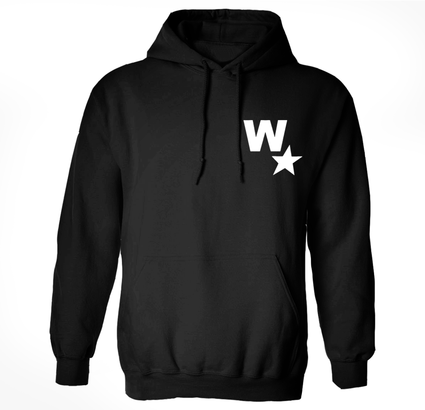 WeAreInTheMovie Hoodie (Black / White)