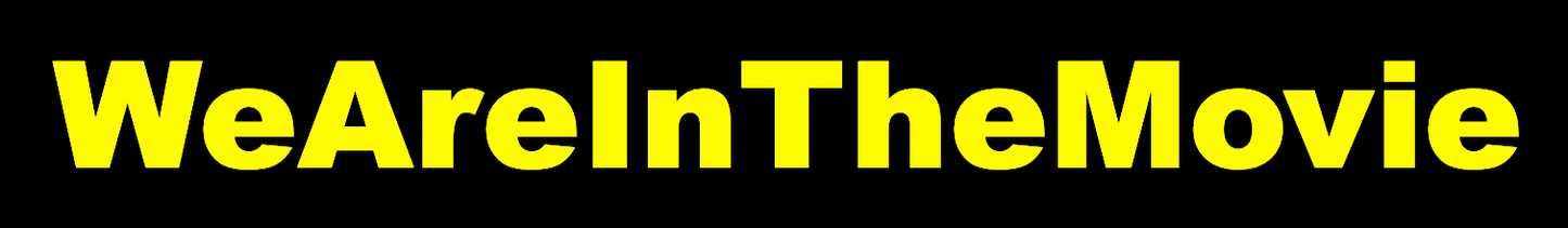 WeAreInTheMovie Sticker/Decal (Multiple Color Options & Reflective Available) pack of 2!