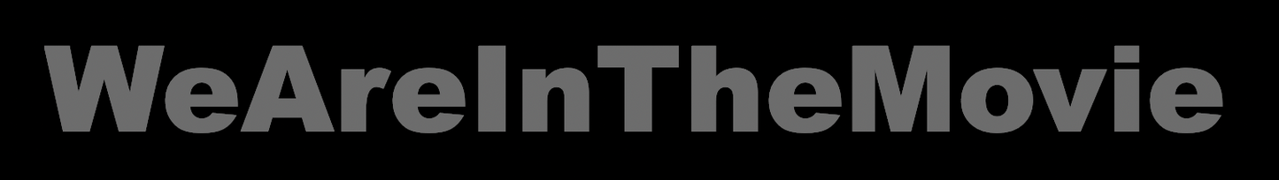 WeAreInTheMovie Sticker/Decal (Multiple Color Options & Reflective Available) pack of 2!
